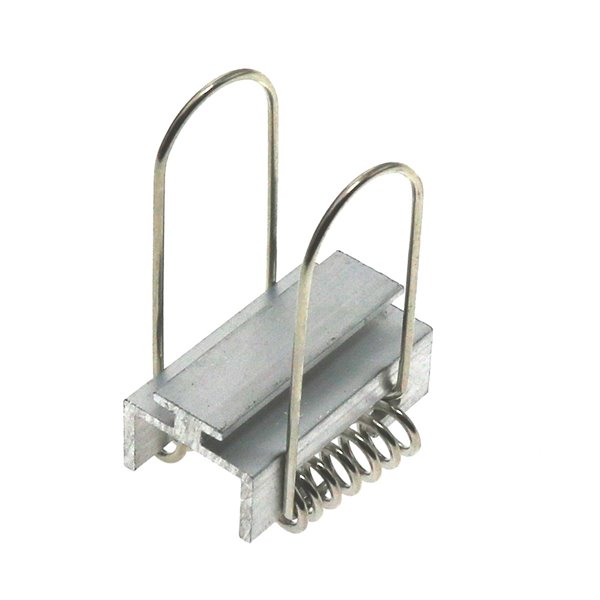 Clips de fixation pour profilés en aluminium M, lot de 2, LM3960