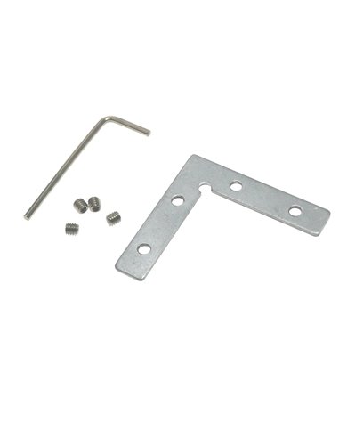 Conector plano en esquina para perfiles LED, LM3952