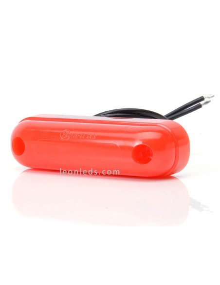 Piloto de Galibo LED Rojo | Piloto LED para Remolque | Piloto Rojo Efecto Neon | LeonLeds Iluminación