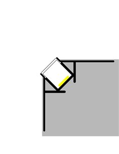 Perfil de aluminio TUC para esquina pared-techo con iluminación indirecta LED 2 metros, LM3877 2