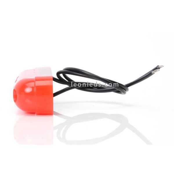 Luz LED vermelha de apuramento | Luz LED para Reboque | Piloto de Efeito Neon Vermelho | Leon Iluminação LED