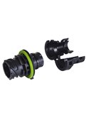 Piloto trasero LZD 2304 / 2305 Neon CARMEN 6 funciones 12/24V, con conector, IP68 S1/R1 ECE E9