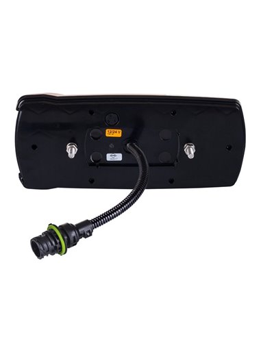 Piloto trasero LZD 2304 / 2305 Neon CARMEN 6 funciones 12/24V, con conector, IP68 S1/R1 ECE E9