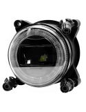 Faro LED de carretera con luz de posición 12/24V – 2 Funciones para Massey Ferguson