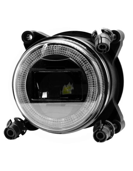 Faro LED de carretera con luz de posición 12/24V – 2 Funciones para Massey Ferguson