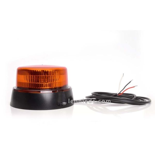 Rotativo LED Tornillos | Rotativo Ambar LED Plano | Rotativo Ambar LED con cable | LeonLeds Iluminación