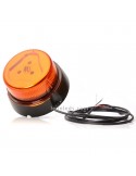 Rotativo LED Tornillos | Rotativo Ambar LED Plano | Rotativo Ambar LED con cable | LeonLeds Iluminación