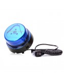 Rotativo LED Magnético Azul | Rotativo LED Azul con base Magnética | Rotativo LED Azul conexión mechero | LeonLeds