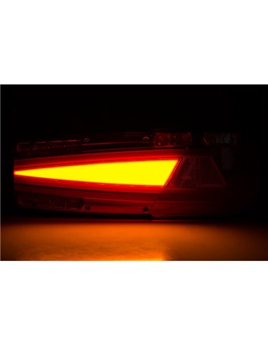 Feu arrière LED MAVIC avec réflecteur et 6 fonctions 12/24 V IP68 ECE LZD 2652 / LZD 2653