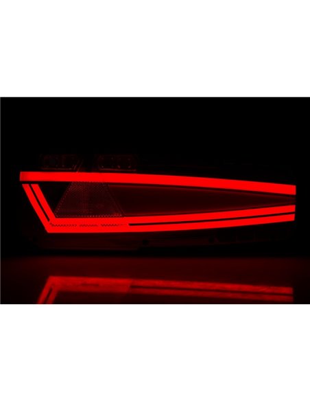 Piloto trasero LED MAVIC con casquillo AMP de 7 pines y reflectante 12/24V IP68