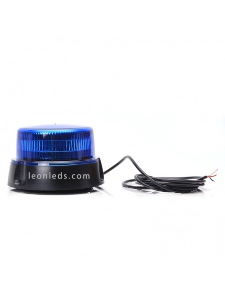 Rotativo LED Azul | Rotativo LED Magnético | Rotativo LED Azul Magnético | LeonLeds Iluminación