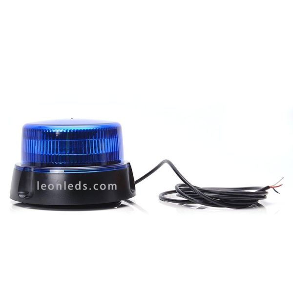 Rotativo LED Azul | Rotativo LED Magnético | Rotativo LED Azul Magnético | LeonLeds Iluminación