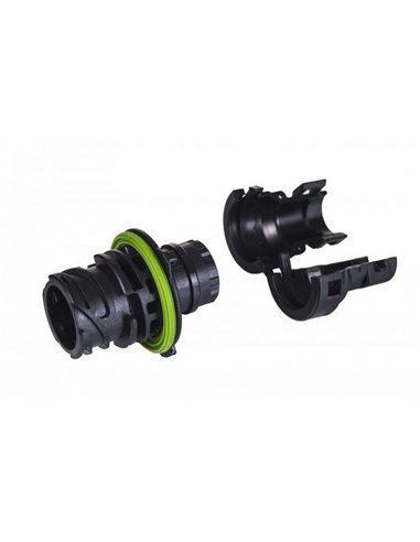 Piloto trasero LED MAVIC con casquillo AMP de 7 pines y reflectante 12/24V IP68