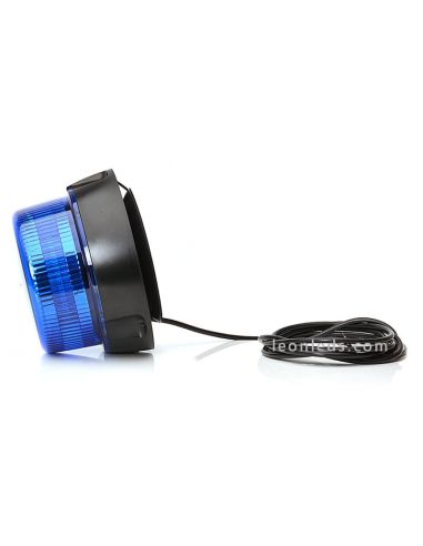Rotativo LED azul con cable | Rotativo LED Azul con Cable | LeonLeds Iluminación