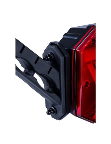 Lanterna traseira MAVIC NEON com triângulo refletor e luz de posição 12/24V IP68