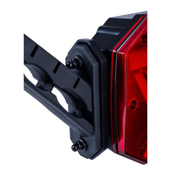 Lanterna traseira MAVIC NEON com triângulo refletor e luz de posição 12/24V IP68