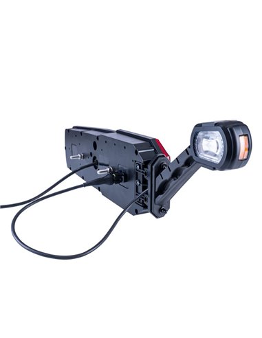 Piloto trasero MAVIC NEON triángulo reflectante y luz de gálibo 12/24V IP68