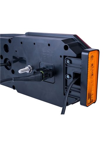 Piloto trasero LED MAVIC NEON con triángulo y gálibo lateral, casquillo Superseal 12/24V IP68