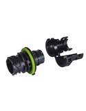 Piloto trasero LED MAVIC NEON, AMP de 7 PIN, con reflejo y gálibo lateral 12/24 V IP68