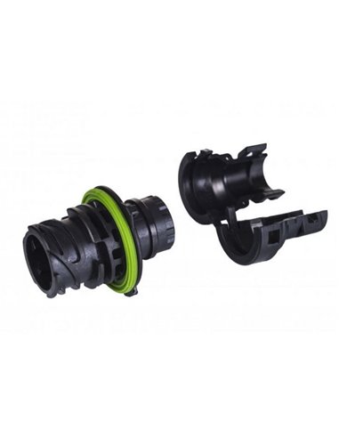 Piloto trasero LED MAVIC NEON, AMP de 7 PIN, con reflejo y gálibo lateral 12/24 V IP68