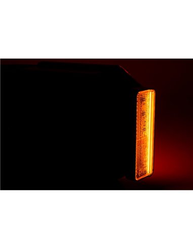 Piloto trasero LED MAVIC NEON, AMP de 7 PIN, con reflejo y gálibo lateral 12/24 V IP68