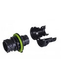 Piloto trasero LED MAVIC NEON, AMP de 7 PIN, con reflejo y gálibo lateral 12/24 V IP68
