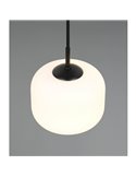 Lámpara de techo SIGNE Ø15cm, pantalla de vidrio E14 excl. max 14W IP20 Blanco