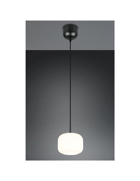 Lámpara de techo SIGNE Ø15cm, pantalla de vidrio E14 excl. max 14W IP20 Blanco