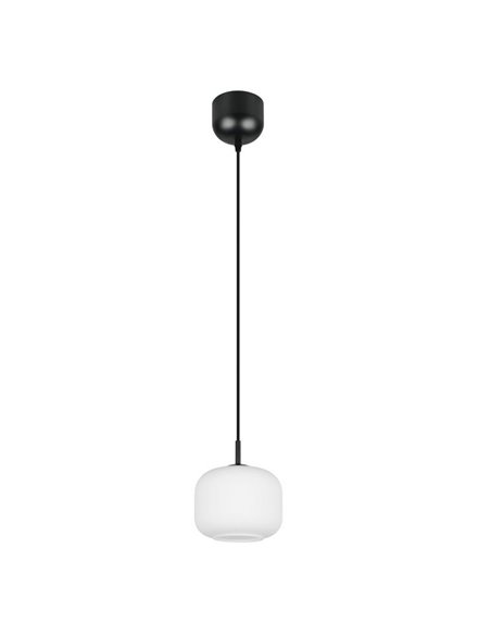 Lámpara de techo SIGNE Ø15cm, pantalla de vidrio E14 excl. max 14W IP20 Blanco