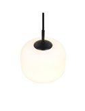 Lámpara de techo SIGNE Ø15cm, pantalla de vidrio E14 excl. max 14W IP20 Blanco