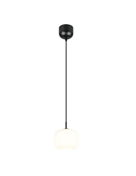 Lámpara de techo SIGNE Ø15cm, pantalla de vidrio E14 excl. max 14W IP20 Blanco