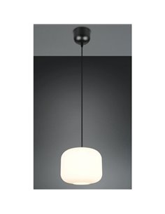 Lámpara de techo SIGNE grande Ø25cm, pantalla de vidrio E14 excl. max 14W IP20 Blanco 2