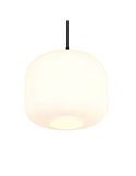 Lámpara de techo SIGNE grande Ø25cm, pantalla de vidrio E14 excl. max 14W IP20 Blanco