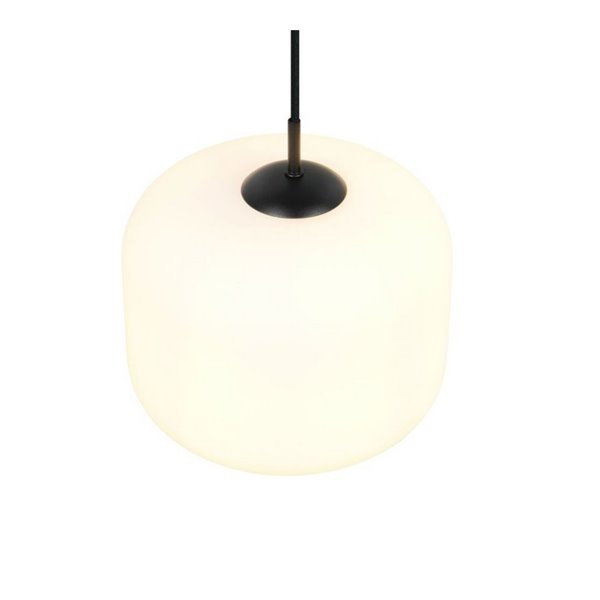 Lámpara de techo SIGNE grande Ø25cm, pantalla de vidrio E14 excl. max 14W IP20 Blanco