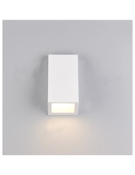 Applique murale BRAGA, ampoule non incluse (1 x GU10 max. 10 W), IP44, blanc