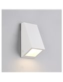 Aplique de pared BRAGA bombilla excl. 1x GU10 max. 10W IP44 Blanco