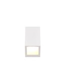 Aplique de pared BRAGA bombilla excl. 1x GU10 max. 10W IP44 Blanco