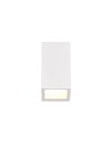 Aplique de pared BRAGA bombilla excl. 1x GU10 max. 10W IP44 Blanco