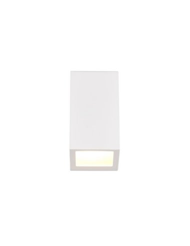 Aplique de pared BRAGA bombilla excl. 1x GU10 max. 10W IP44 Blanco