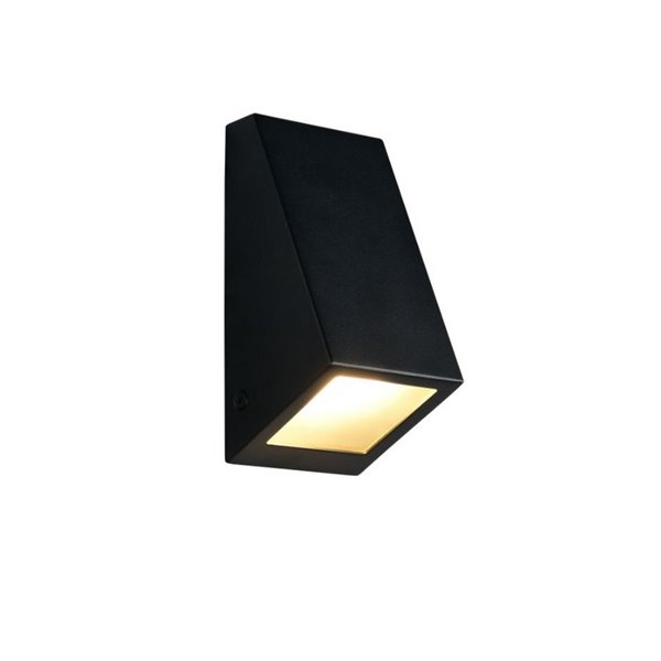 Applique murale extérieure BRAGA, ampoule non incluse (1 x GU10 max. 10 W), IP44, noire