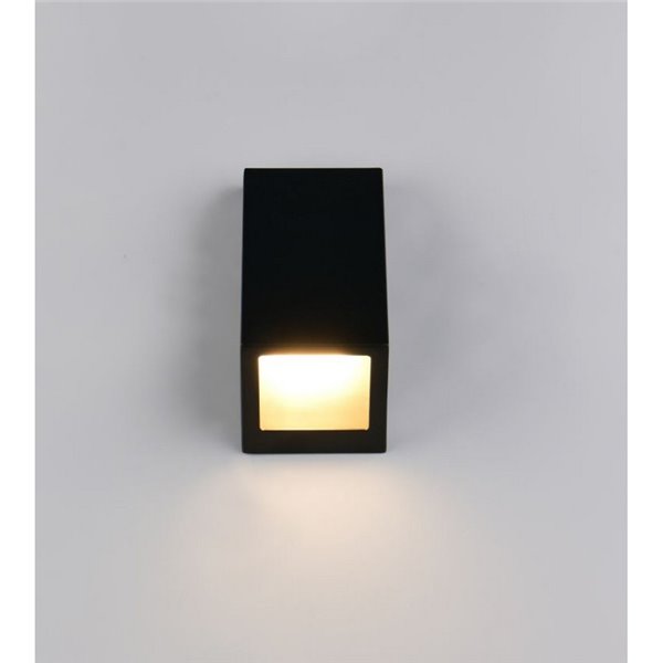 Applique murale extérieure BRAGA, ampoule non incluse (1 x GU10 max. 10 W), IP44, noire