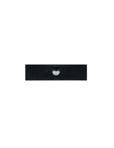 Aplique solar LED exterior ELVAS sensor de movimiento y luz arriba/abajo 3W 380Lm 4000K IP65 Negro
