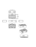 Aplique solar LED exterior ELVAS sensor de movimiento y luz arriba/abajo 3W 380Lm 4000K IP65 Negro