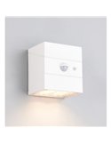 Aplique LED solar exterior TALCA CCT regulable, sensor de movimiento y función memoria 2,5W 330Lm IP65