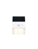 Aplique LED solar exterior TALCA CCT regulable, sensor de movimiento y función memoria 2,5W 330Lm IP65