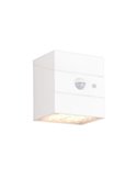 Aplique LED solar exterior TALCA CCT regulable, sensor de movimiento y función memoria 2,5W 330Lm IP65