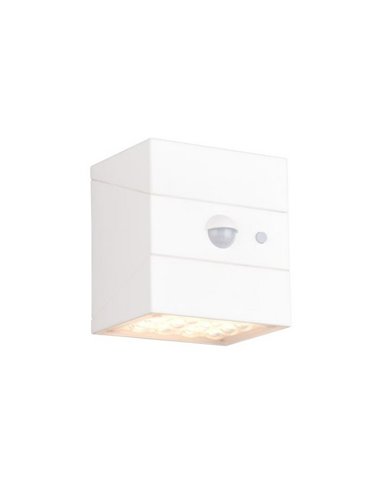 Aplique LED solar exterior TALCA CCT regulable, sensor de movimiento y función memoria 2,5W 330Lm IP65