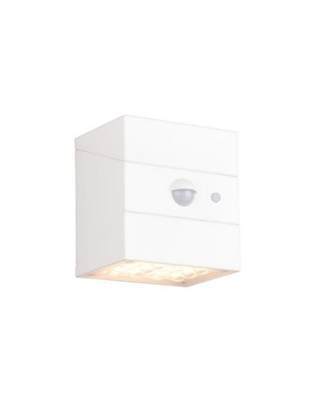 Aplique LED solar exterior TALCA CCT regulable, sensor de movimiento y función memoria 2,5W 330Lm IP65