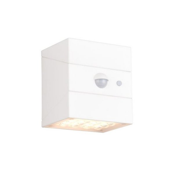 Aplique LED solar exterior TALCA CCT regulable, sensor de movimiento y función memoria 2,5W 330Lm IP65