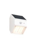 Aplique LED solar exterior TALCA CCT regulable, sensor de movimiento y función memoria 2,5W 330Lm IP65